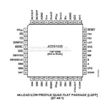 ADI AD2S1205YSTZ NEW and ORIGINAL 16+ SOP (12-Bit R/D Converter with Reference Oscillator)