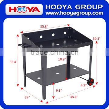 Galvanized Movable Cheap Metal Planter Holder photo-2