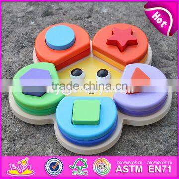 2017 New Design Intelligence Geometry Wooden Shape Sorter Toy for Toddlers W13D138 photo-6