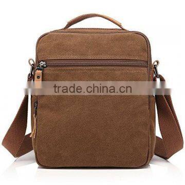 Multifunctional Canvas Messenger Handbag Sports Shoulder Crossbody Side Bag photo-4
