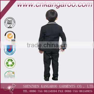 Formal Polyester Boys Kids White Dress Suit photo-4