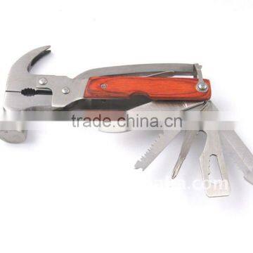 2014 new fire tool life-saving hammer Multi tool/Mini hammer/Tool and equipment/Pocket hammer with axe little color wood hammer