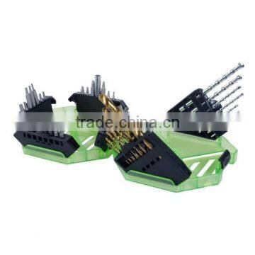 42pcs hss twist drill with masonry drill set