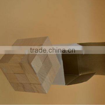 Natural Wooden Craft Cubes Wood Block Cube 10mm to 50mm Diameter photo-4