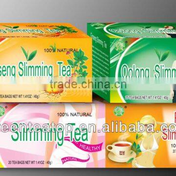 Slimming Tea With Resealable Kraft Paper Bag/stand up Tea Bags photo-3