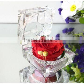 Best Wedding And Valentine Day Gifts Long Lasting Preserved Dried Red Roses photo-3