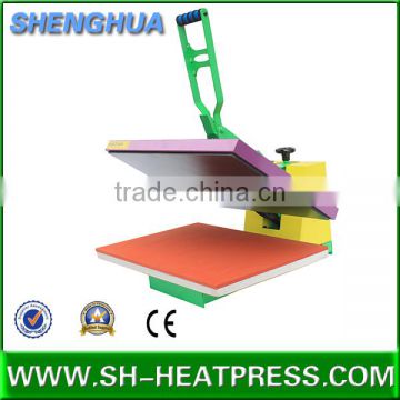 stable heat press machine for tshirt, hot sale large manual sublimation machine for tshirt