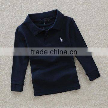 2016 OEM Blank Microfiber Polo Shirt Long Sleeve Unisex Polo Shirt photo-4