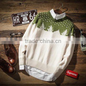 GZY High grade men garment wholesale stylish sublimation sweater