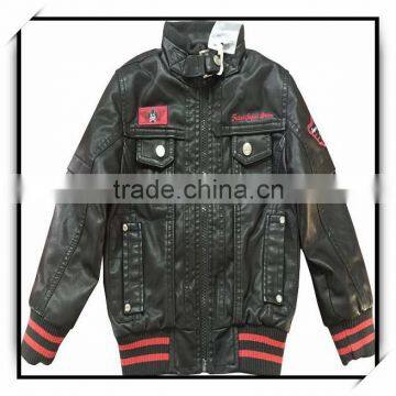 new style factory custom winter jacket leather