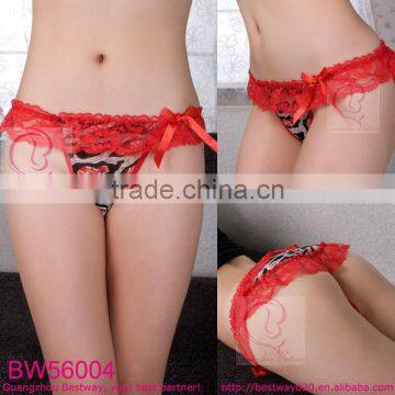 Hot hot sex picture of new fashion dress lace leopard thong g string v string t back in apparel