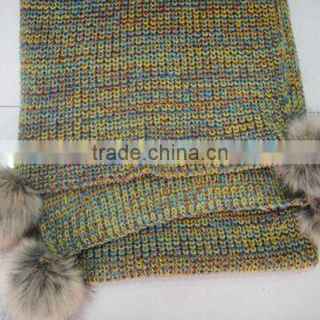 Hot Knitted Acrylic Fantastic Popular Hot Scarf for Winter photo-4