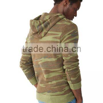 2015 Custom Zip Hoodie Camouflage Hoodies Wholesale photo-3