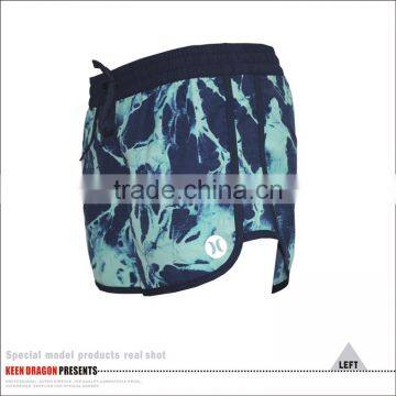 Women Wear Cheap Elastic Waist Sport Shorts /running Short photo-4