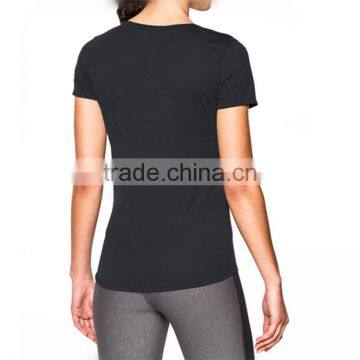 Wholesale Women Custom Top Casual Sports No Sweat T-Shirt China Supplier photo-3