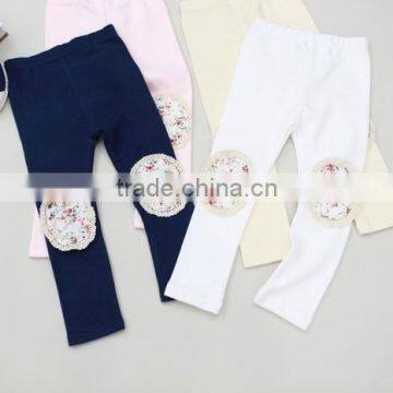 2017 Fashion Kids Clothing Girls Pants Printed Flower Leggings For Girls photo-3