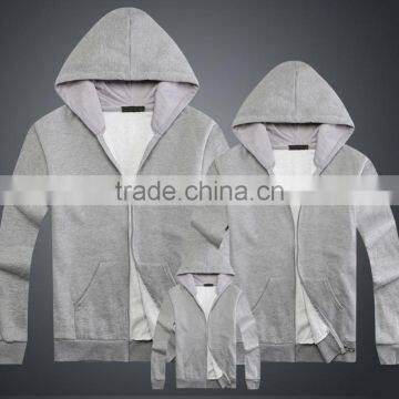 OEM Service China Supreme Quality Smart Zipper Pocket Blank Hoodie for Men photo-4