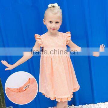 S17622A Flower Girl Dress Patterns Fashion 2017 Sleeveless Dress photo-3