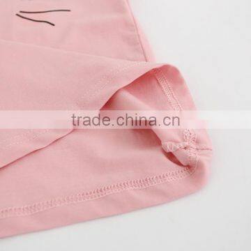 2016 Kids T Shirt Short Sleeves With Cat Print Summer Children Casual Shirt photo-3