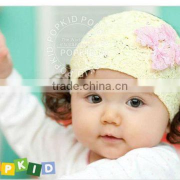 CUTE BABY FLOWER LACE COTTON HEADBAND INFANT HAIRBAND HAIR BOWS