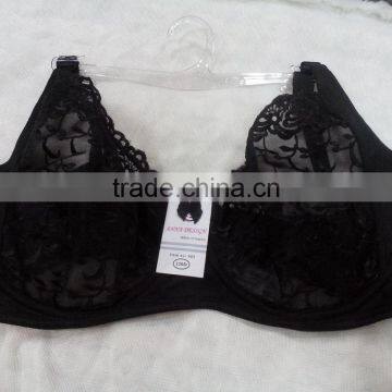 wholesale latest bra designs transparent sexy bra transparent women non padded bra