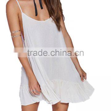 Fashion Young Women Loose Camisole Casual Style Dress for Wholesale 2017 photo-4