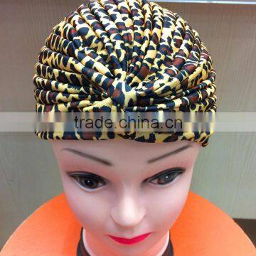 Leopard Print Indian Cap Moose Head Cap Hood Hat Hat Yoga Hat Head Hat