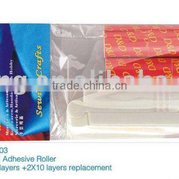 D&D Mini Permanent Adhesive Roller Cleaning Tape In Headed Card(63003)