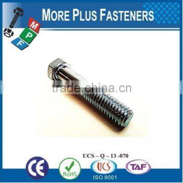 Made In Taiwan DIN 931 Hexagon Partial Thread Bolt DIN 931