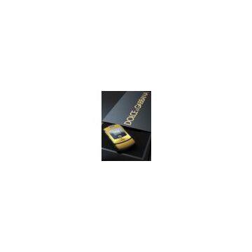 United Kingdom Motorola Razr V3i D&G Unlocked Gold (dolce & Gabbana)