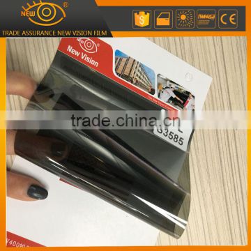 Light black 35% VLT high heat rejection safety film nano ceramic solar tint film for windows