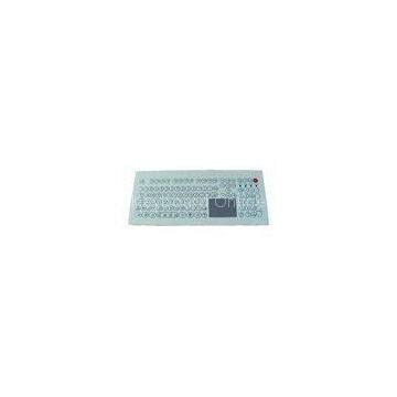 With Clean Key IP65 Industrial Membrane Keyboard with touchpad