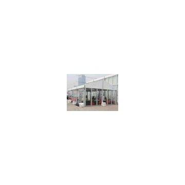 Custom White Small 6061 T6 Aluminum Alloy Rent Party Tent 20 x 20m With Glass Wall