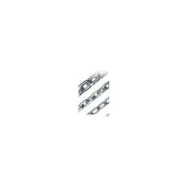Galvanized welded mild steel link chain