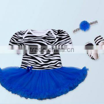 2017 3PCS Baby Sets Leopard Printing Romper, Romper+ Headband+one Pair of Shoes photo-3