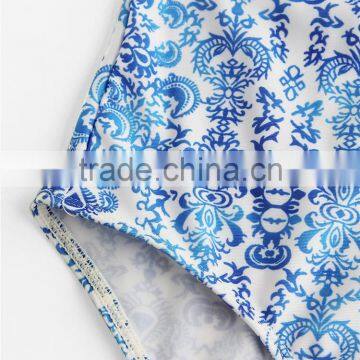 Bodysuit Backless Beach Swimwear Women Padded One Piece Swimsuit photo-4