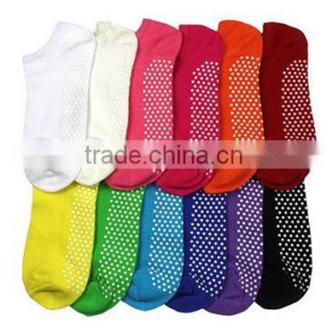 YXS74 High Quality Yoga Grip Socks/Custom Grip Trampoline socks