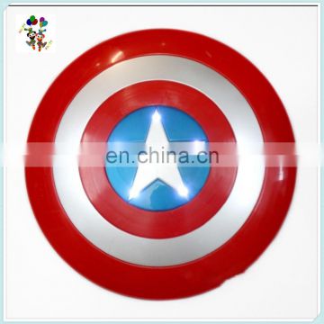 Cartoon Movie Cosplay Costume Toy Plastic Captain America Shield HPC-0916