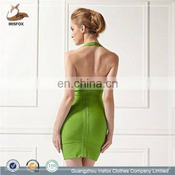 Backless and Hlater Gothic Emerald Green Evening Dress photo-3