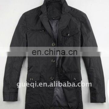 Men's nylon British style suit jacket