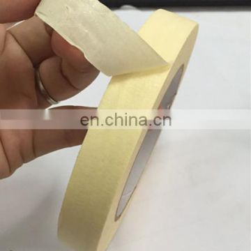 High resist2017 SAR temperature 80 or 120 degree crepe paper hot melt waterproof masking tape