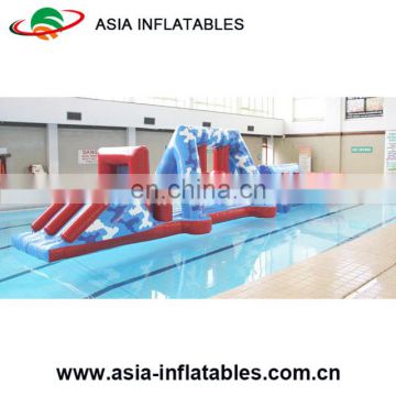 Inflatable Water Pool Obstacle , Inflatable Floating Water Games