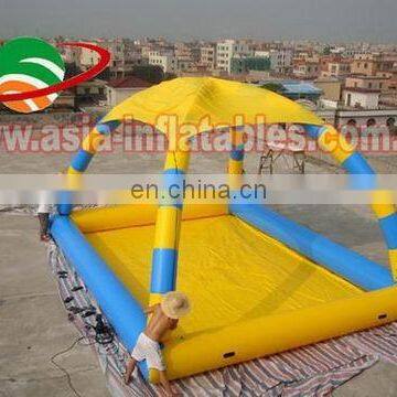 Giant funny Inflatable water tent with pool