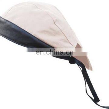 HMB-901AF10 FABRIC LEATHER BAND SKULL CAP DURAG HEAD WRAP BANDANA SKULLCAP HATS SCARF