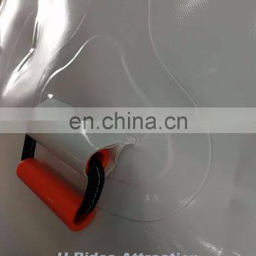 2.4m Height White and Green Floating Water Inflatable Iceberg for The Splash Water Park photo-4