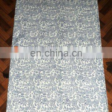 Vishal Handicraft-50 Yards Floral Printed Cotton Fabric/Natural Dye Print Cotton Block Print Fabric Wholesale photo-6