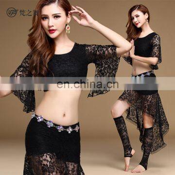 T-5137 Turkish style sexy lace belly dance costumes set