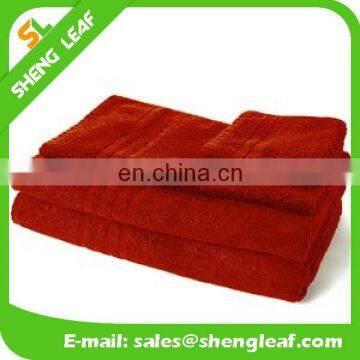 Red cotton towel cheap wholesale