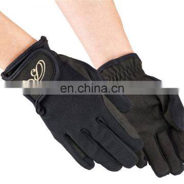 Equestrian horse riding gloves