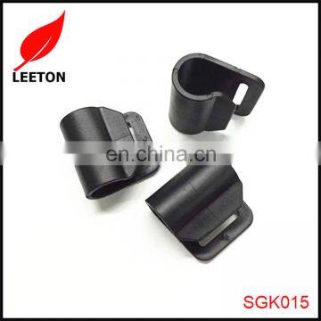 Factory supply black plastic hook for 20mm water pipes